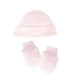 Pack natal Rosa (gorro+manopla)