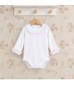 Body bebé puntilla blanco Calamaro