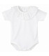 Body plumetilla blanco con volante para verano