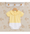 Body bebé plumeti amarillo volante Calamaro verano