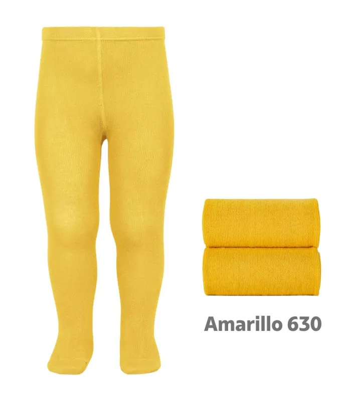 Leotardo Liso Cóndor Amarillo para Bebé y Niña
