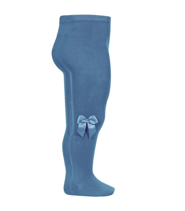 Leotardo Liso con Lazo Grosgrain Cóndor Azul Francia