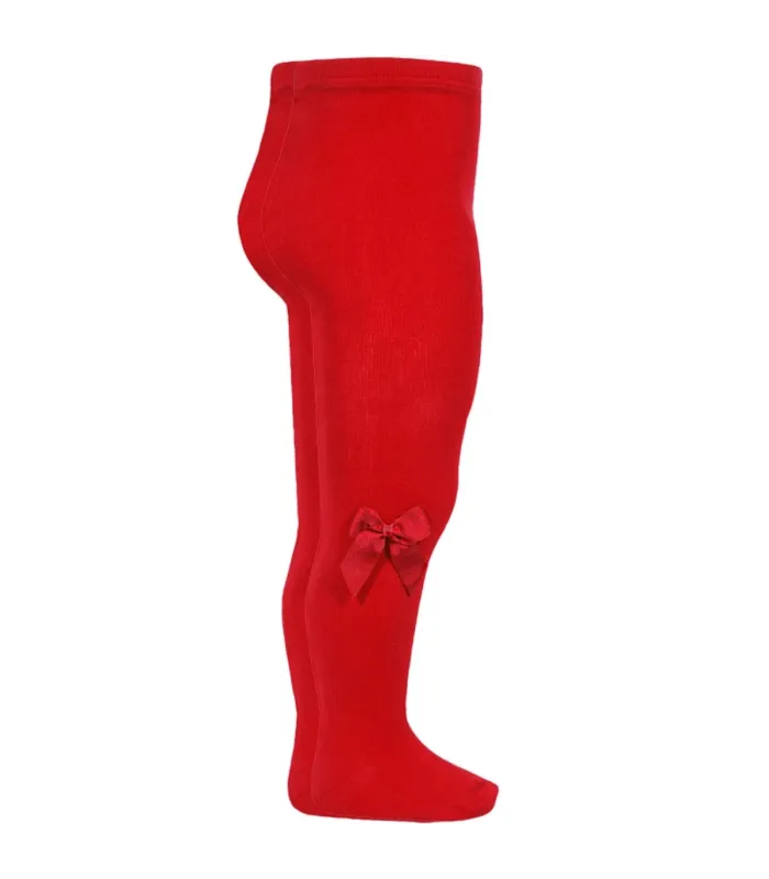 Leotardo Liso con Lazo Grosgrain Cóndor Rojo