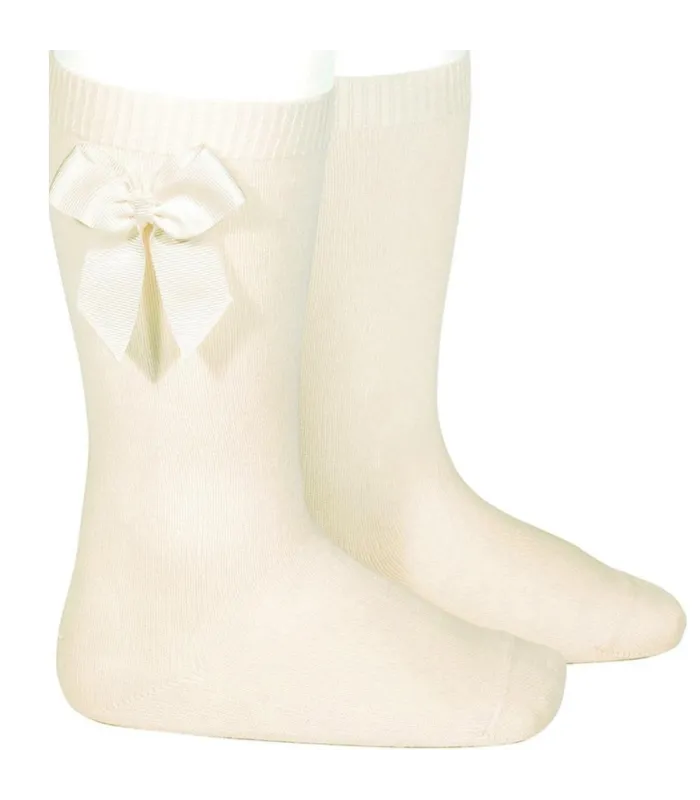 Calcetín Lazo Grosgrain Cóndor Cava