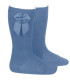 Calcetín Lazo Grosgrain Cóndor Azul Francia