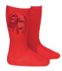 Calcetín Lazo Grosgrain Cóndor Rojo