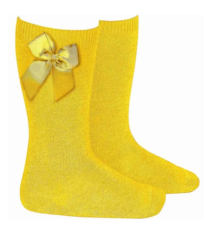 Calcetín Lazo Grosgrain Cóndor Mango