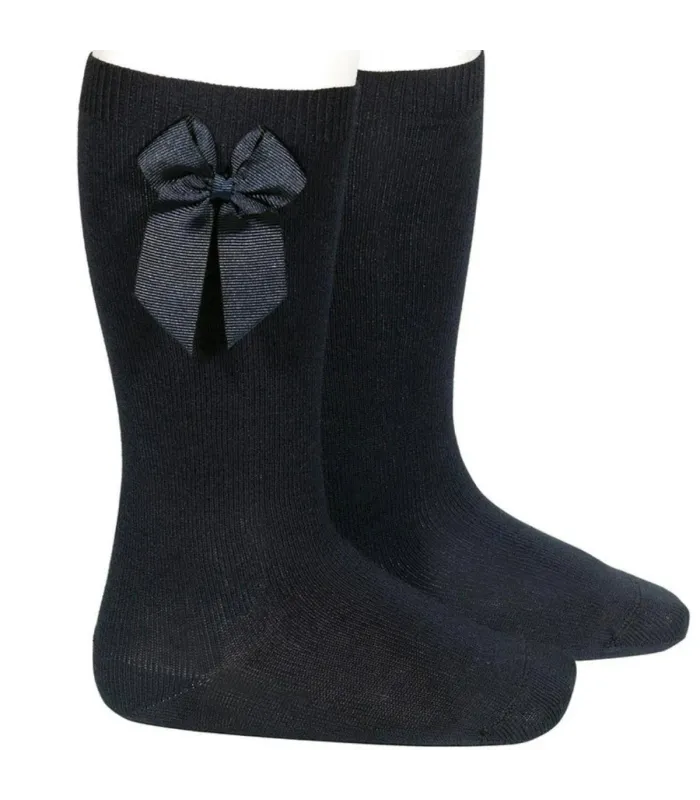 Calcetín Lazo Grosgrain Cóndor Negro