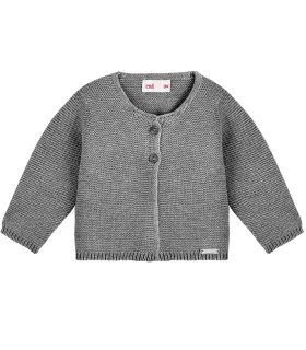 Chaqueta larga Cóndor Gris Claro 230 de algodón con textura de punto bobo foto catálogo