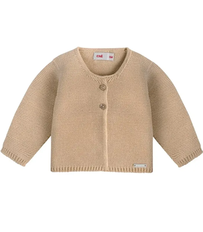 Chaqueta larga Cóndor Turrón 316 de algodón con textura de punto bobo foto catálogo