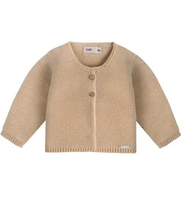 Chaqueta larga Cóndor Turrón 316 de algodón con textura de punto bobo foto catálogo