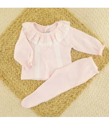 Conjunto Polaina Gregal Rosa