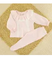 Conjunto Polaina Gregal Rosa