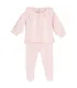 Conjunto Polaina bebé rosa invierno Calamaro