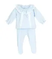 Conjunto Polaina bebé celeste Calamaro Gregal