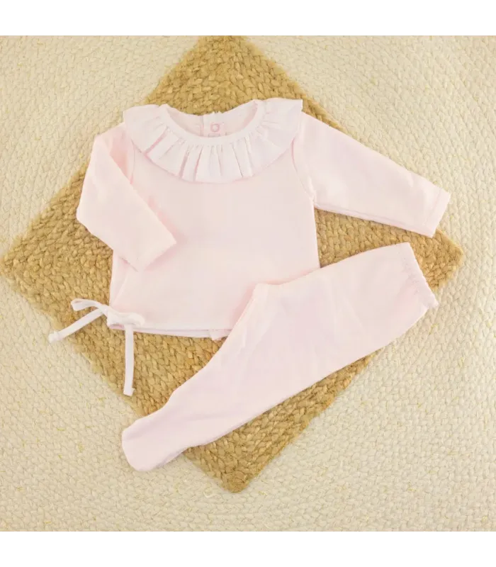 Conjunto Polaina Rosa Lebeche