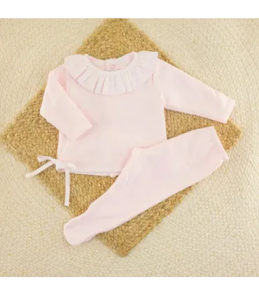 Conjunto Polaina Rosa Lebeche