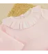 Conjunto Polaina bebé rosa invierno Calamaro