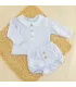 Conjunto Pololo Celeste Lechebe