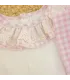 Conjunto Pololo bebé rosa nude Calamaro Berg