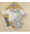 Conjunto Pololo niña arena Calamaro Shamsin