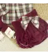 Conjunto pololo bebé niña granate Boreas