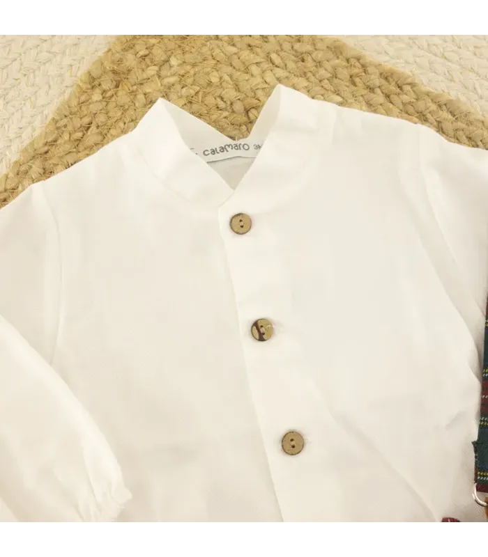 Conjunto pololo bebé niño verde Galerna