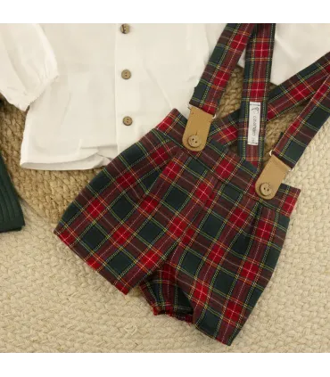 Conjunto pololo bebé niño verde Galerna