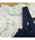 Conjunto pololo niña azul Levante