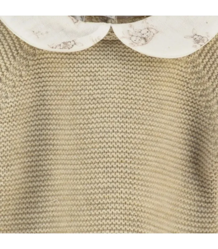 Conjunto pololo bebé conejitos Dulce de Fresa