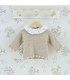 Conjunto polaina bebé piedra Dulce de Fresa