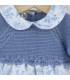 Pelele bebé porcelana azul Dulce de Fresa