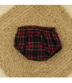Cubrepañal Rojo Escoces de Niño Calamaro
