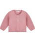 Chaqueta larga Cóndor Rosa Palo 526 de punto bobo con botones delanteros
