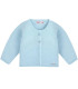 Chaqueta Cóndor Azul Bebé 410 de punto bobo. Fondo blanco.