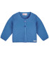 Chaqueta Cóndor Azul Francia 449 de punto bobo. Fondo blanco.