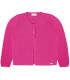 Chaqueta Cóndor de punto fucsia 513.Fondo blanco.