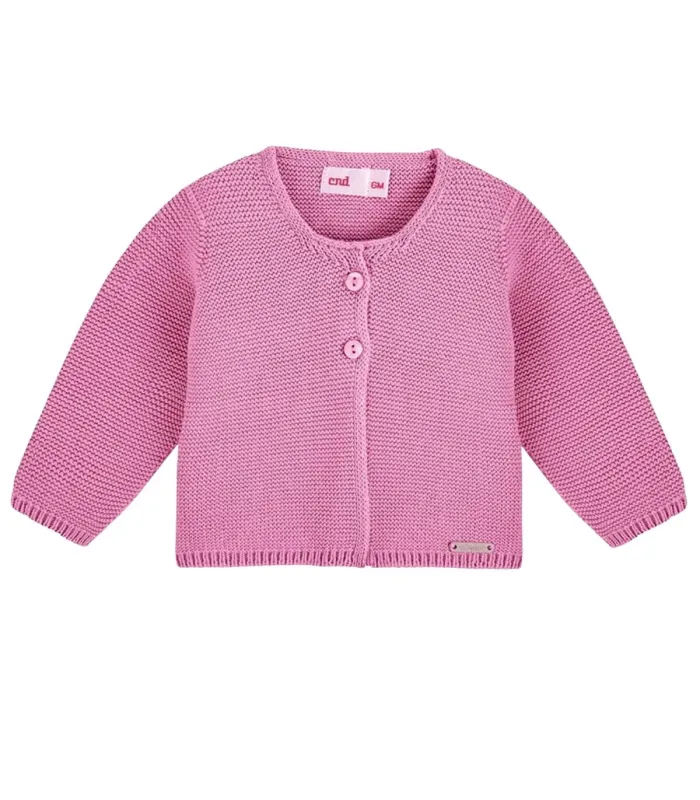 Chaqueta de bebé Cóndor rosa Red Sakura 584. Fondo blanco.
