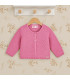 Chaqueta de bebé Cóndor rosa Red Sakura 584. Fondo estudio.