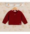 Chaqueta de punto Cóndor para niña Borgoña 572