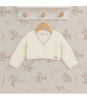 Chaqueta Cóndor Cava 303 de punto bobo. Fondo estudio.