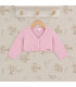 Chaqueta Cóndor Rosa 500 de punto bobo. Fondo estudio.