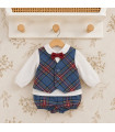 Conjunto Bebé con Corbatín Cintas