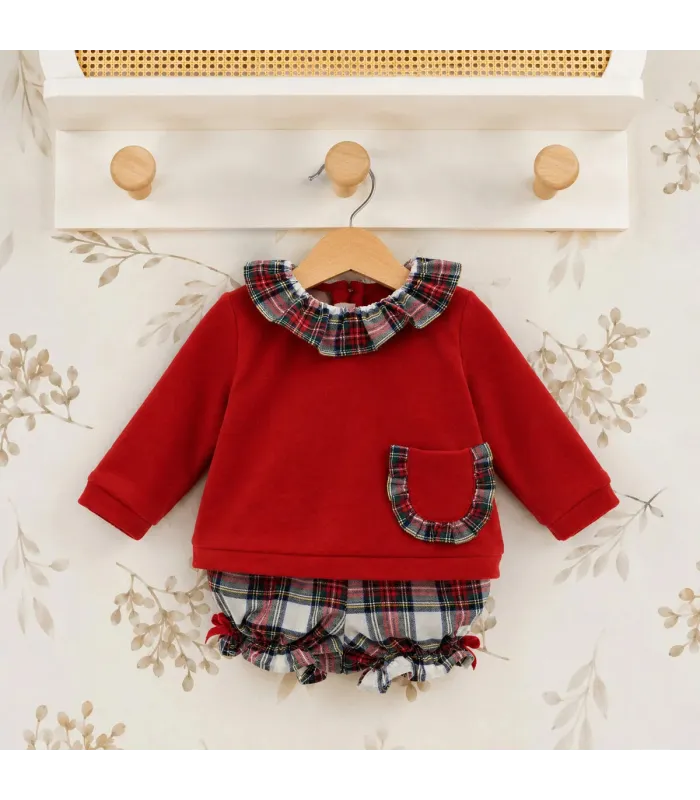 ▶️  Conjunto Ranita Guirnalda Navidad