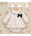 Conjunto Bebé Niña Babyfer Blusa y Pololo Estampado