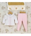 Conjunto Polaina bebé rosa Calamaro Antas