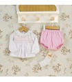 Conjunto Pololo bebé rosa Calamaro Antas