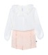 Conjunto pantalón niña nude elegante Calamaro