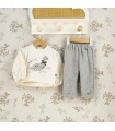 Conjunto sport niña gris Calamaro Foz