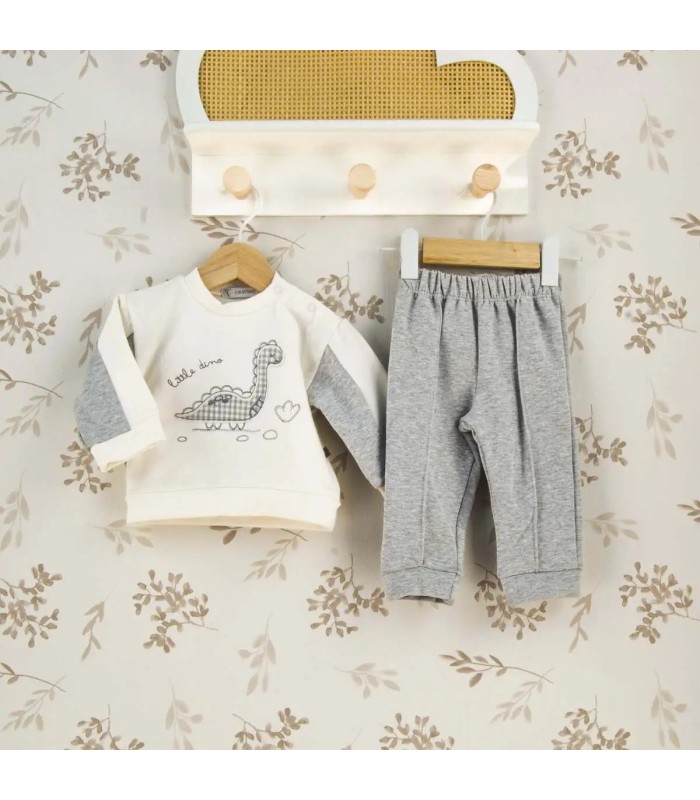 Conjunto sport niño gris cómodo Calamaro
